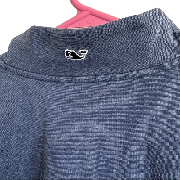 Vineyard Vines Edgartown Lightweight Shep Shirt 1/4 Zip Pullover, Size M - Picture 5 of 6